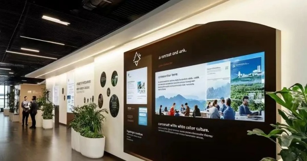 形象墻成為傳遞企業(yè)魅力的超級媒介！