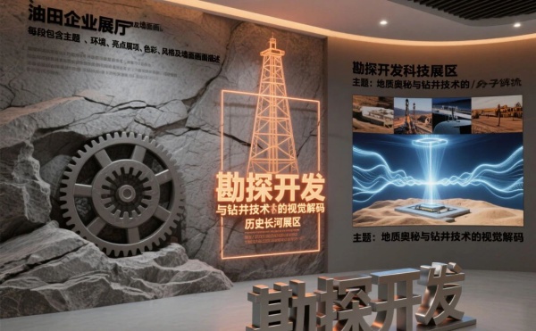 石油會(huì)“開口說(shuō)話”？這座油田文化展廳讓巖芯數(shù)據(jù)活了！